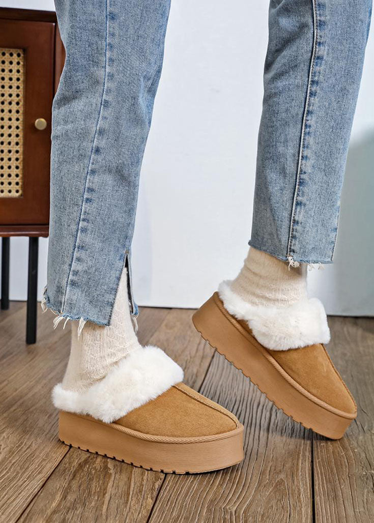 Lipstick - Wedge Fur Shoe - Hy88-36