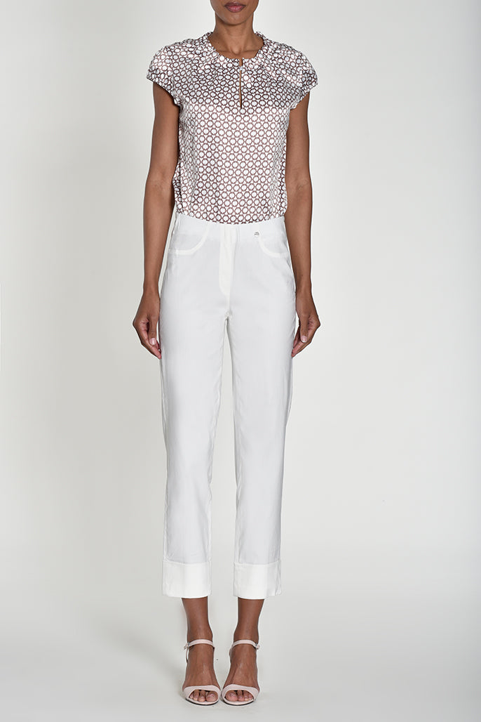Robell - Turn Up Trousers - 51568S3