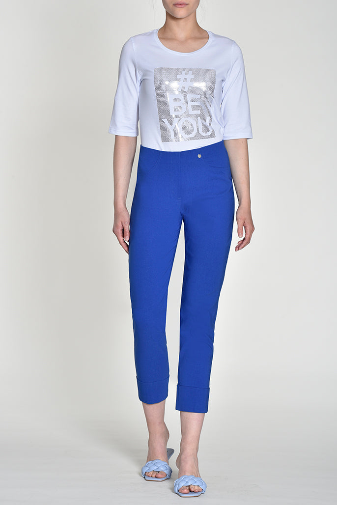 Robell - Turn Up Trousers - 51568S3
