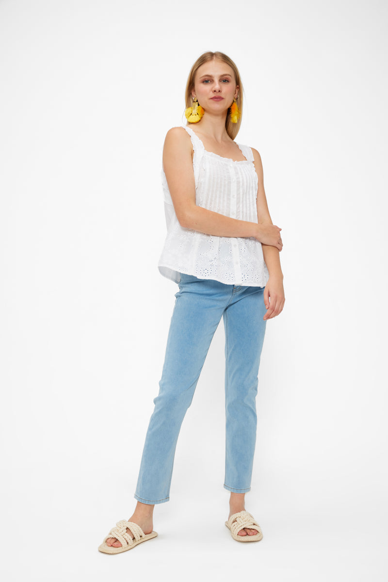Md'M - Sleeveless Blouse - 6105115