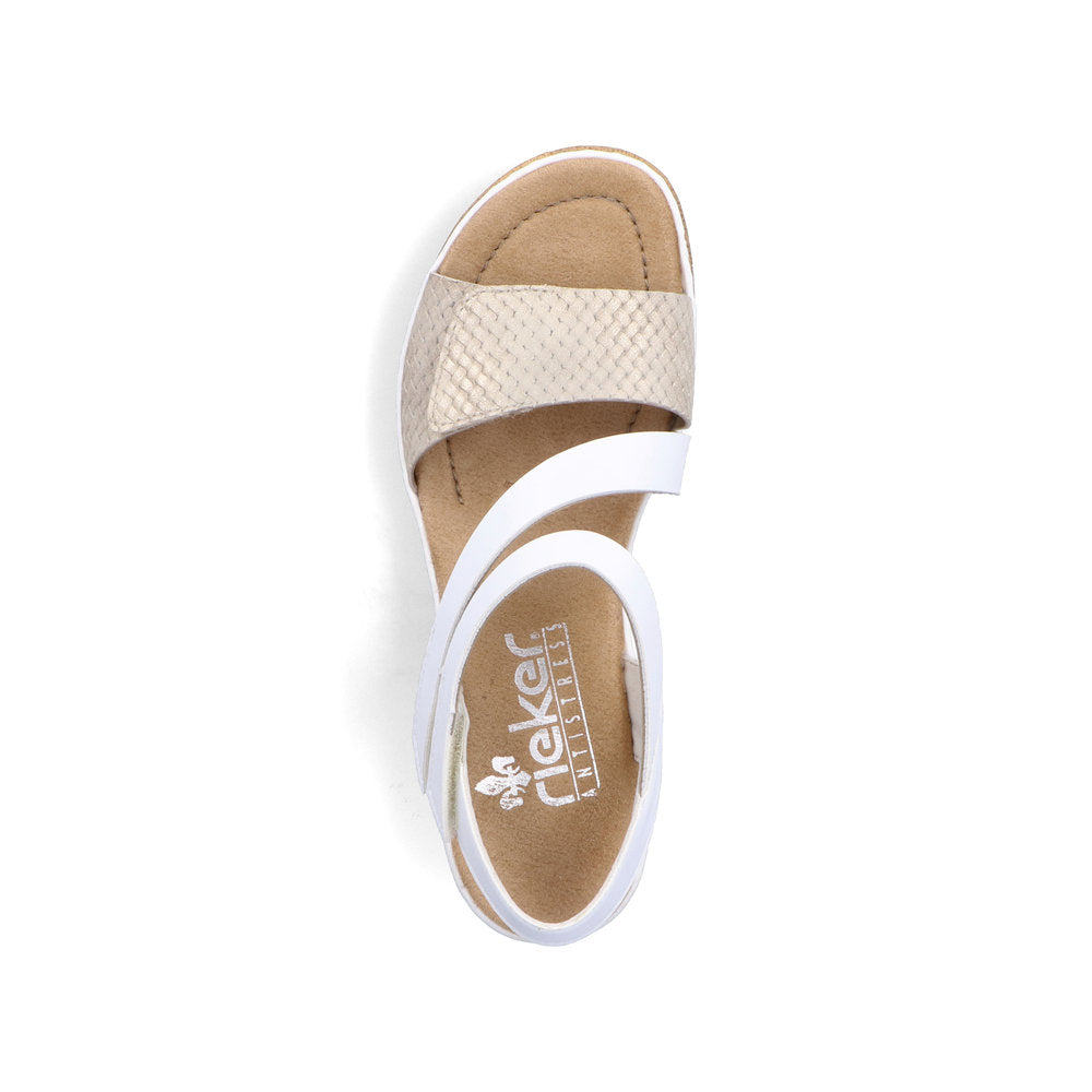 Rieker - Open Foot Wedge Sandal - 67454S