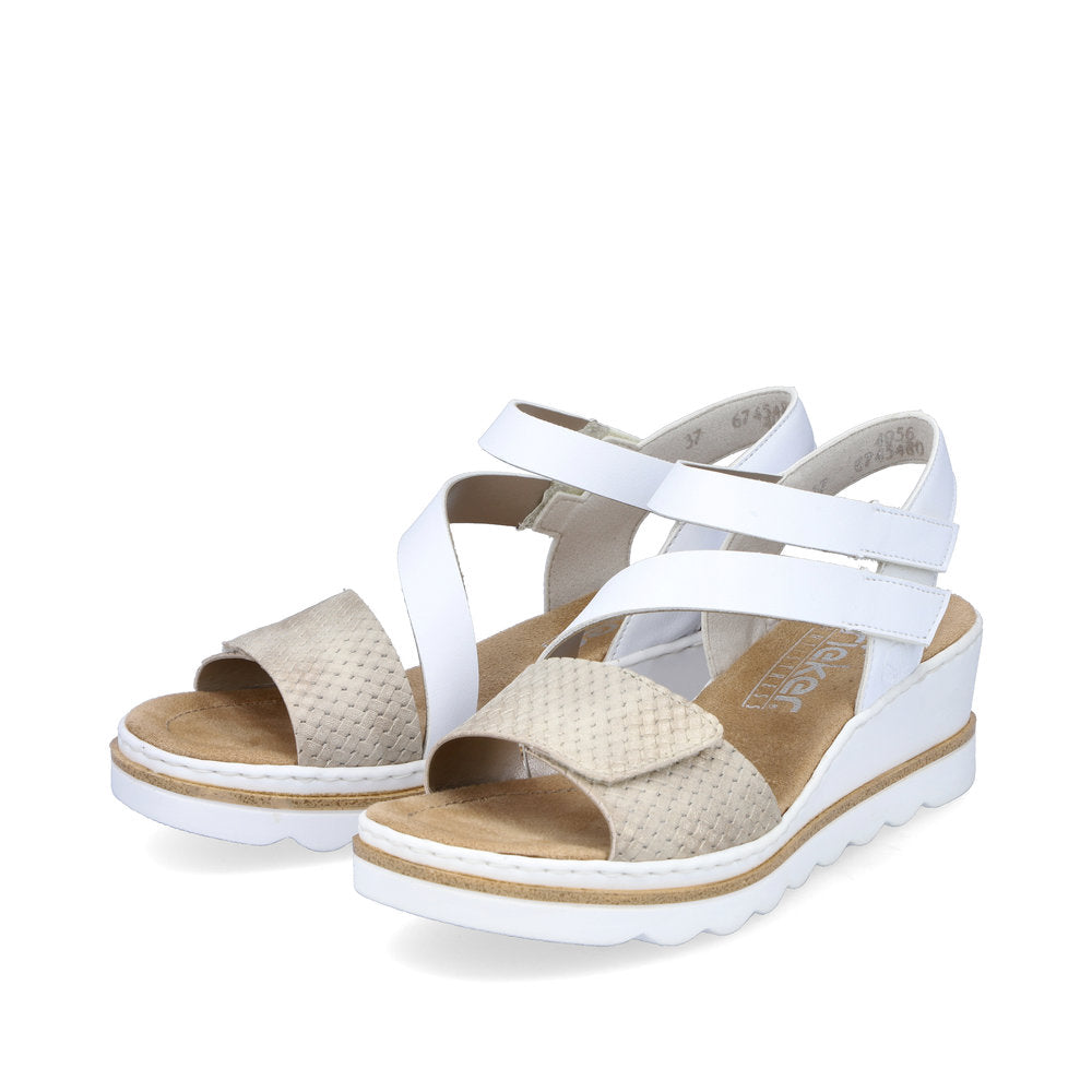 Rieker - Open Foot Wedge Sandal - 67454S