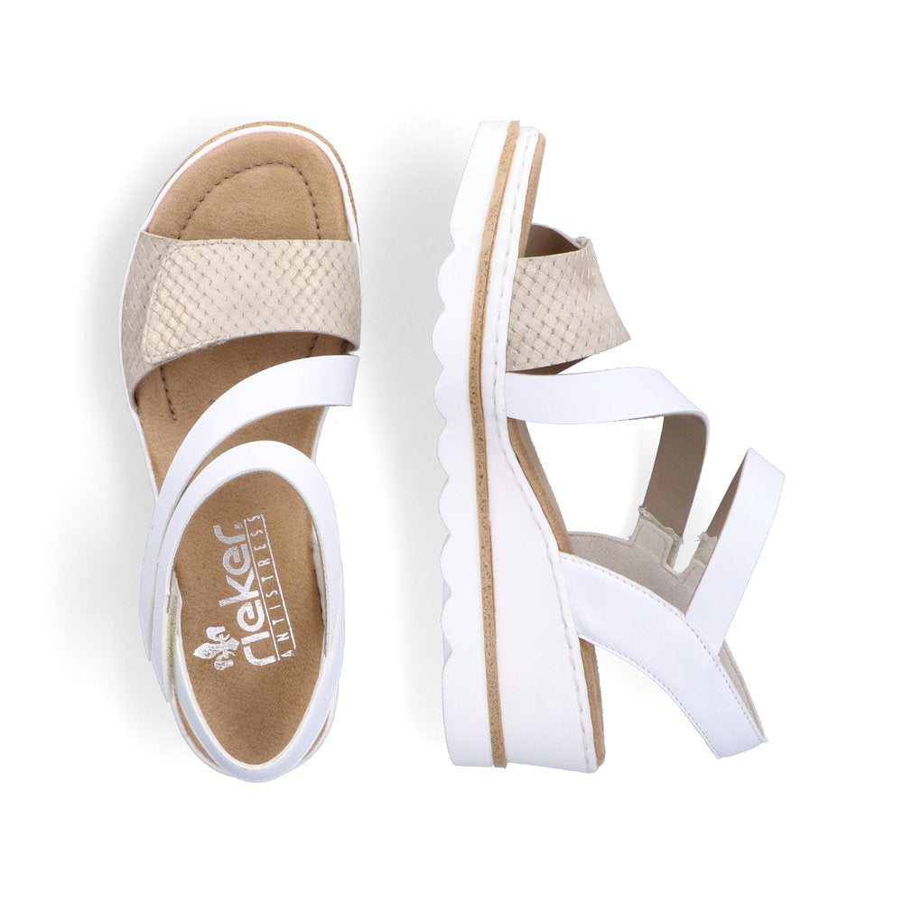 Rieker - Open Foot Wedge Sandal - 67454S