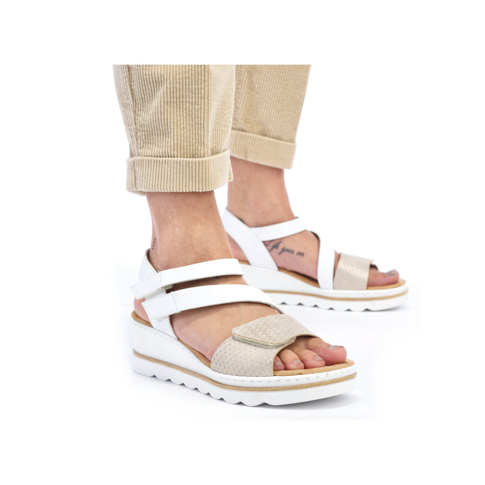 Rieker - Open Foot Wedge Sandal - 67454S
