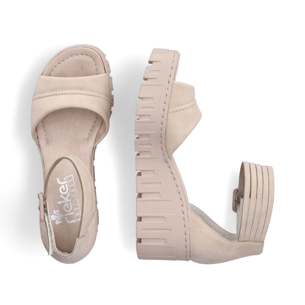 Rieker - Wedge Sandals - 68093
