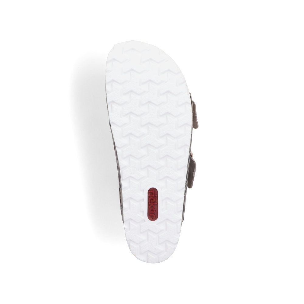 Rieker - Zebra Print Flat Sandal - 69850