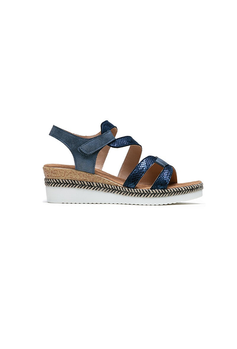 Lipstick - Wedge open Foot Sandal - F6155
