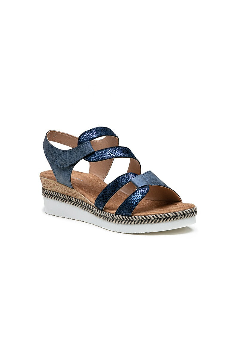 Lipstick - Wedge open Foot Sandal - F6155