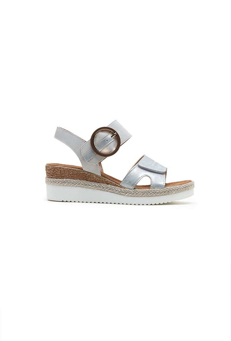 Lipstick - Wedge open Foot Sandal - F6172