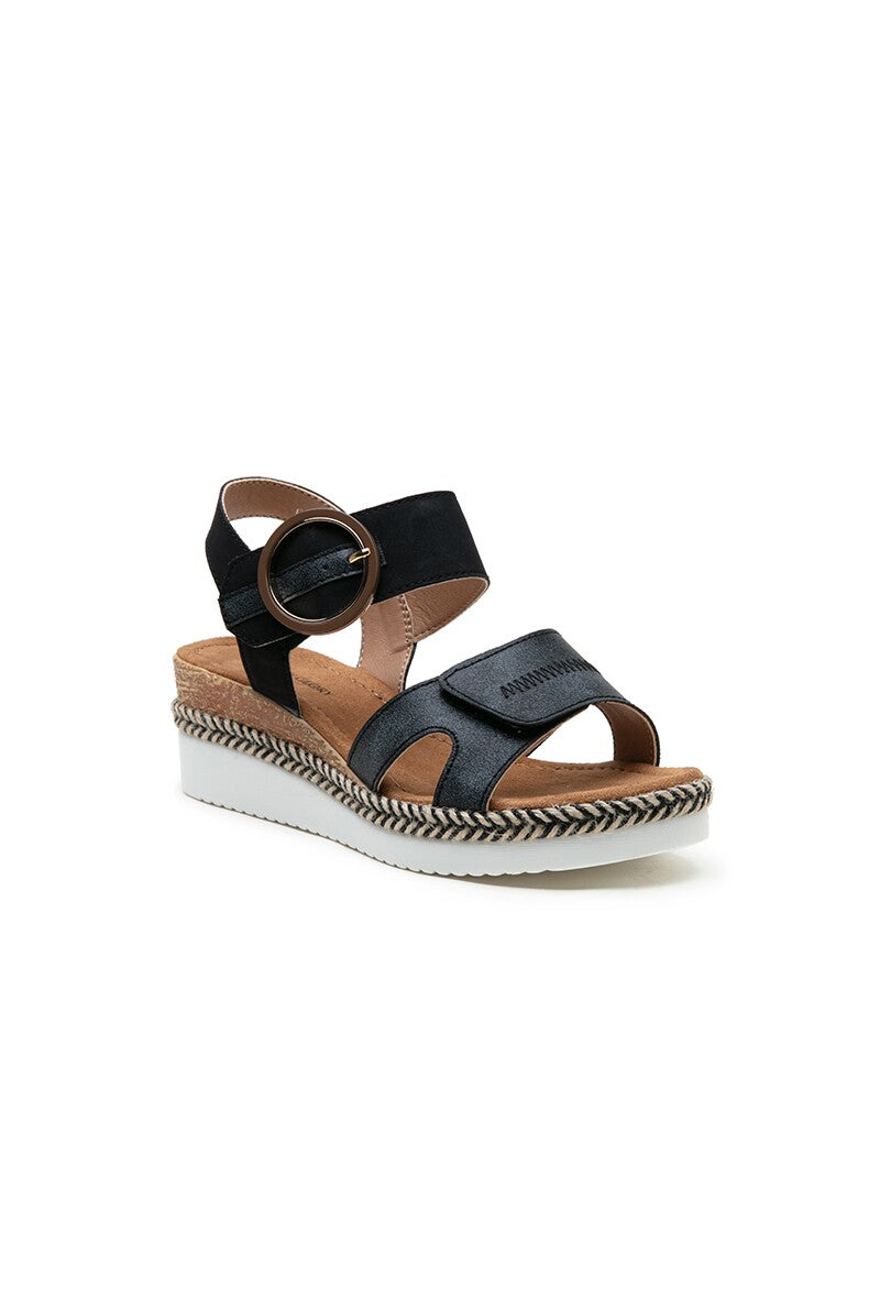 Lipstick - Wedge open Foot Sandal - F6172