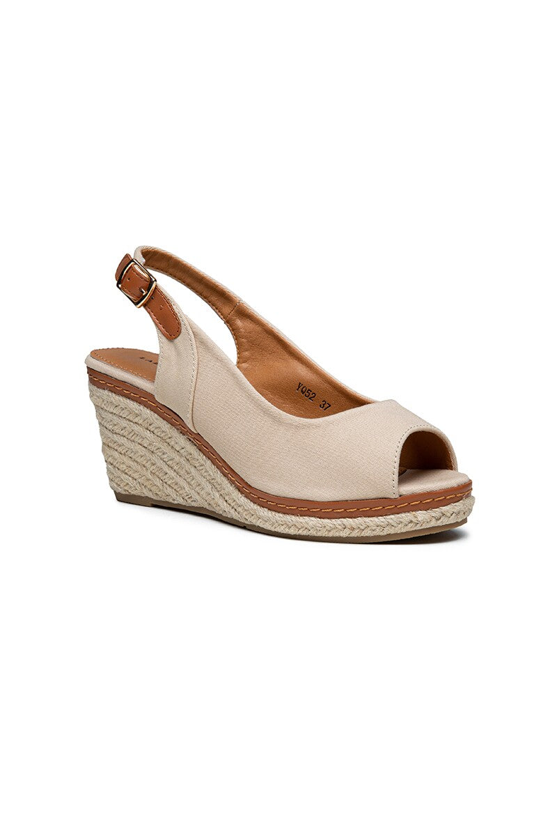 Lipstick - High Wedge Open Foot Shoe - YQ52