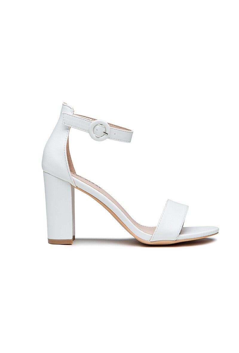 Lipstick - Heeled Open Foot Shoe - YQ56