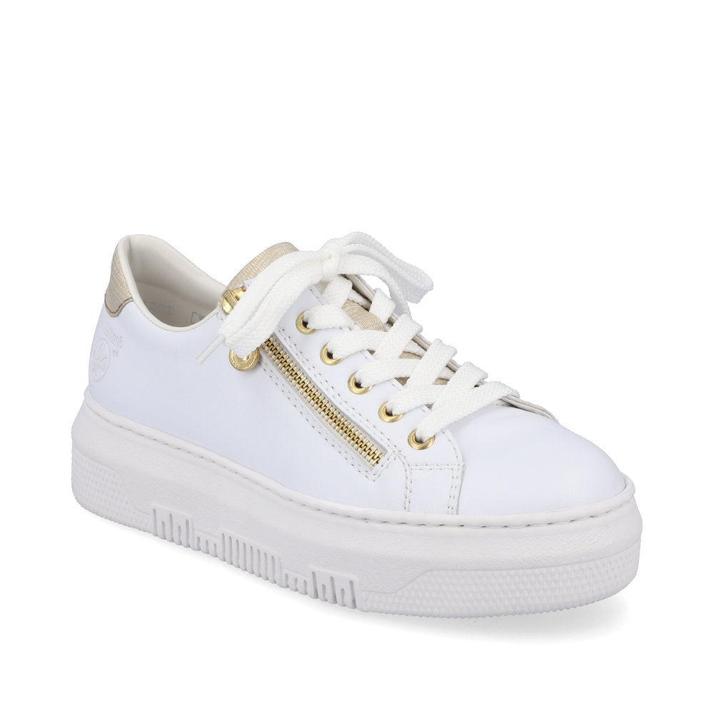 Rieker - Zip Laced Platform Runners - M1921