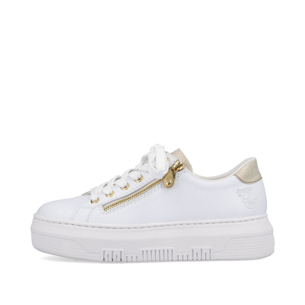 Rieker - Zip Laced Platform Runners - M1921