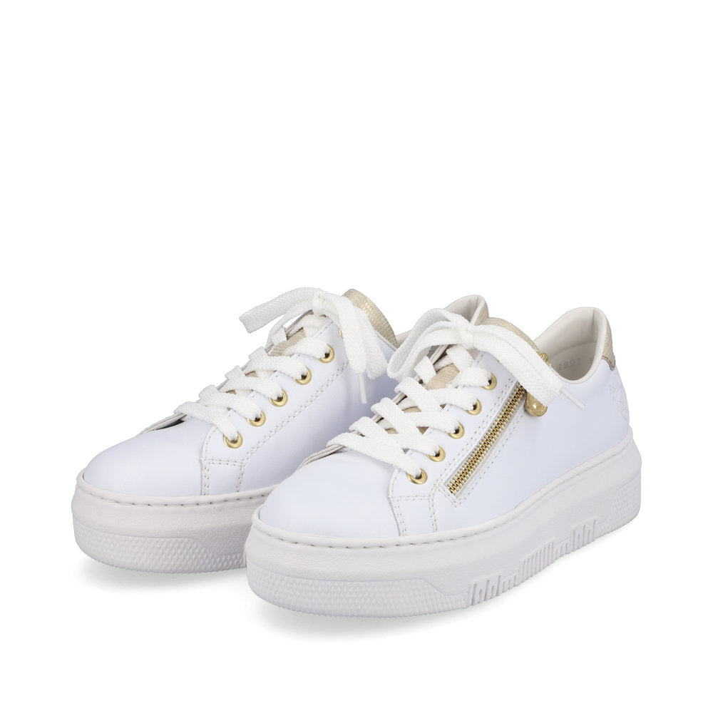 Rieker - Zip Laced Platform Runners - M1921