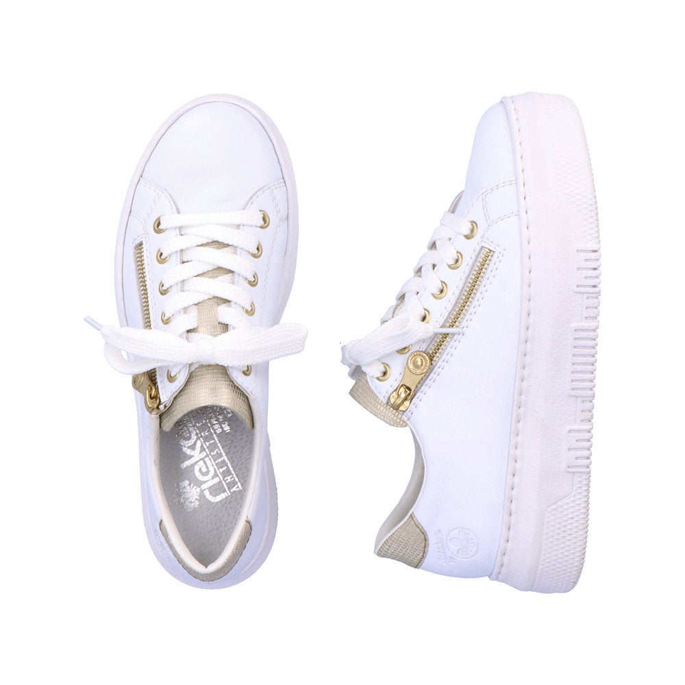 Rieker - Zip Laced Platform Runners - M1921