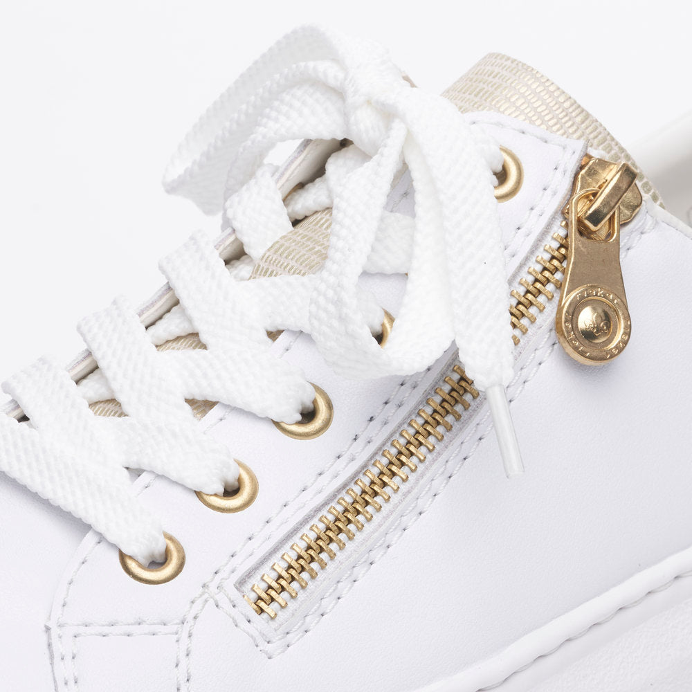 Rieker - Zip Laced Platform Runners - M1921