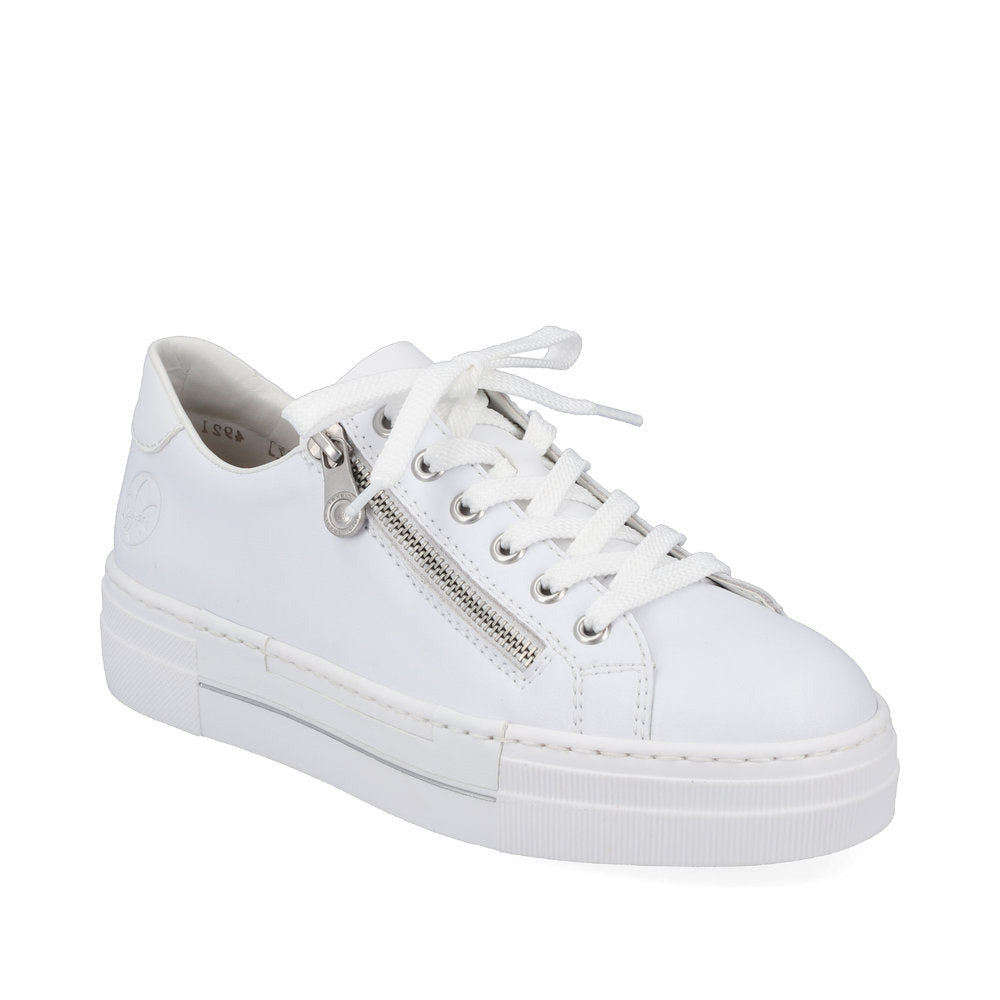 Rieker - Lace Up Runner with Zipper - N4921S