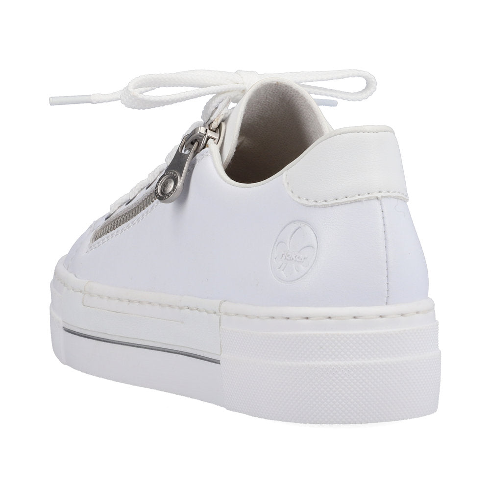 Rieker - Lace Up Runner with Zipper - N4921S