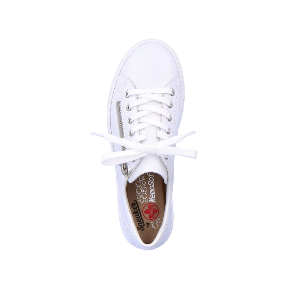 Rieker - Lace Up Runner with Zipper - N4921S
