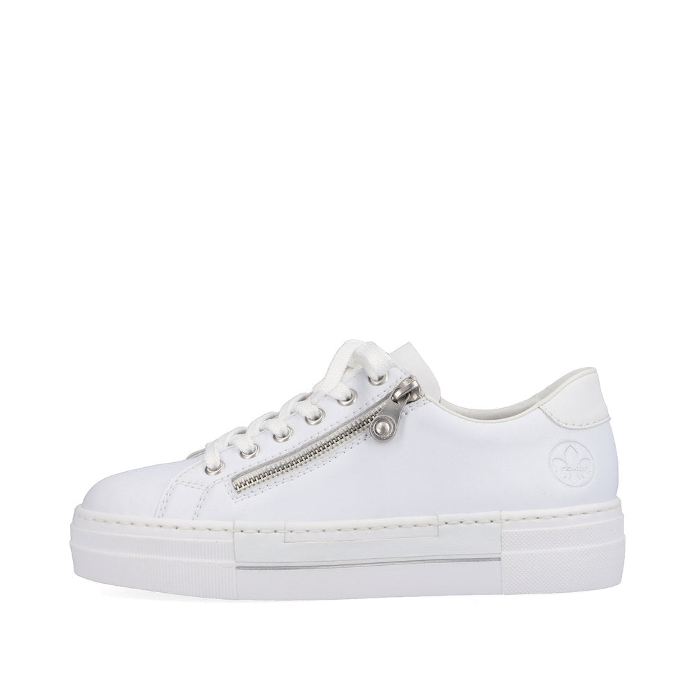 Rieker - Lace Up Runner with Zipper - N4921S