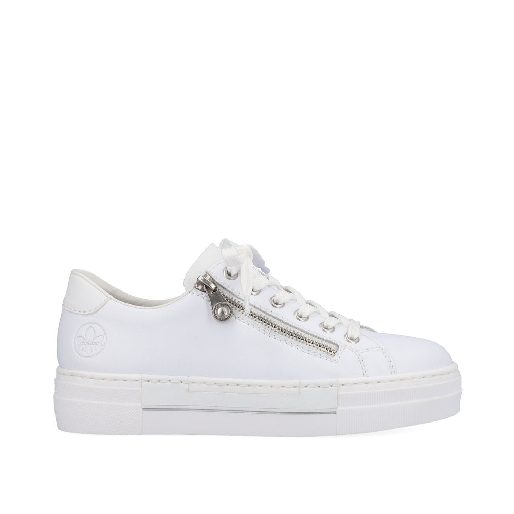 Rieker - Lace Up Runner with Zipper - N4921S