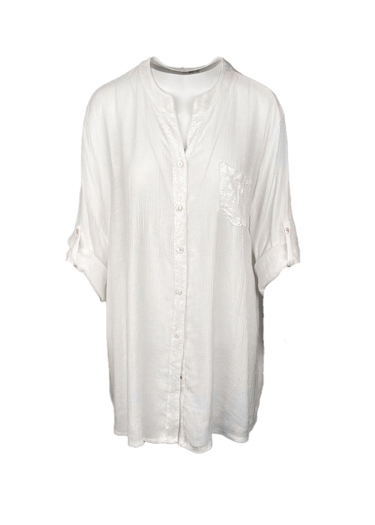 Lipstick - Plain Long Blouse - 81950/8