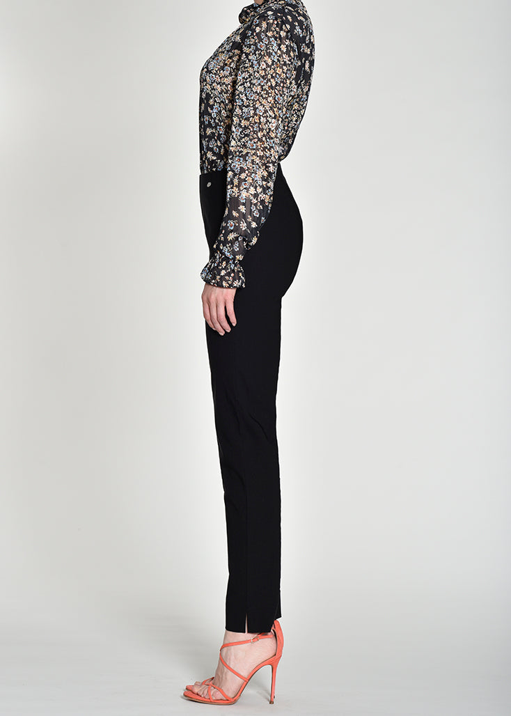 Robell - Slim Fit Full Length Trousers - 51412 W5