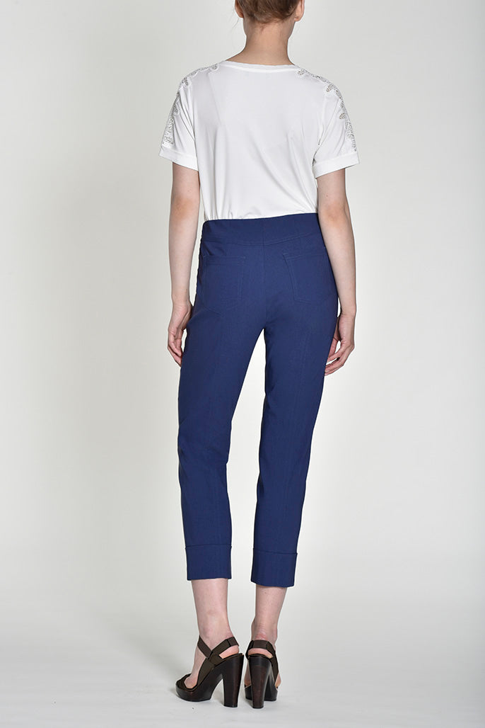 Robell - Slim Fit 7/8 Legged Trousers - 51568 W5