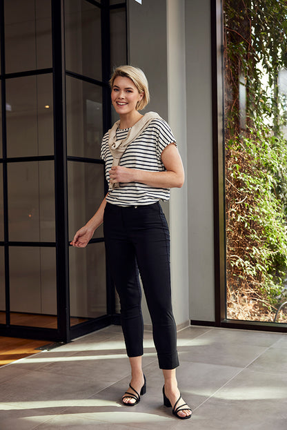 Robell - Slim Fit 7/8 Legged Trousers - 51568 W5