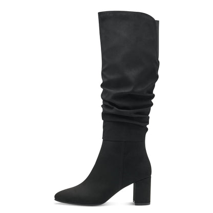 Marco Tozzi - Knee High Boot with Ruching - 25519 W3