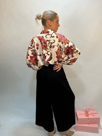 Lipstick - Pleated Trousers - 17097W