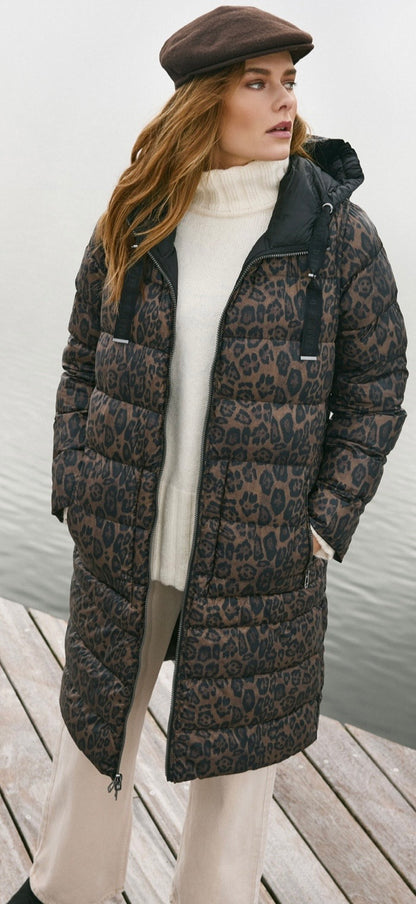 Frandsen - Reversible leopard print coat - Frand 568