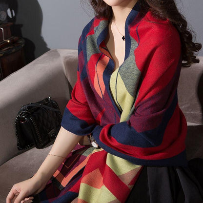 DRB - Geo Printed Scarf - Geo Print