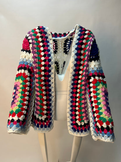 Lipstick - Crochet Cardigan - M38006