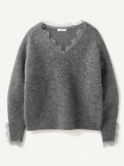 Carole - Lace jumper - Car Vg685