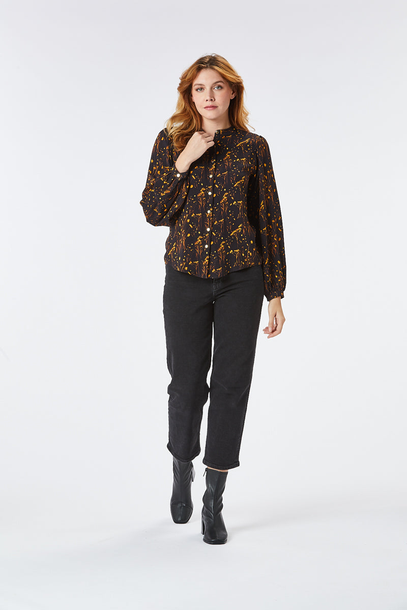 Zibi London - Ava Long Sleeve Shirt - 1010101