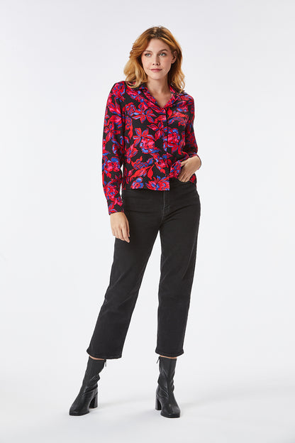 Zibi London - Lola Long Floral Shirt - 1010113