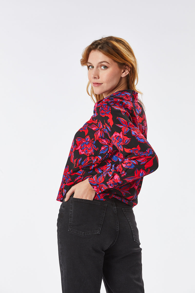 Zibi London - Lola Long Floral Shirt - 1010113