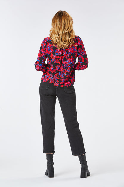 Zibi London - Lola Long Floral Shirt - 1010113