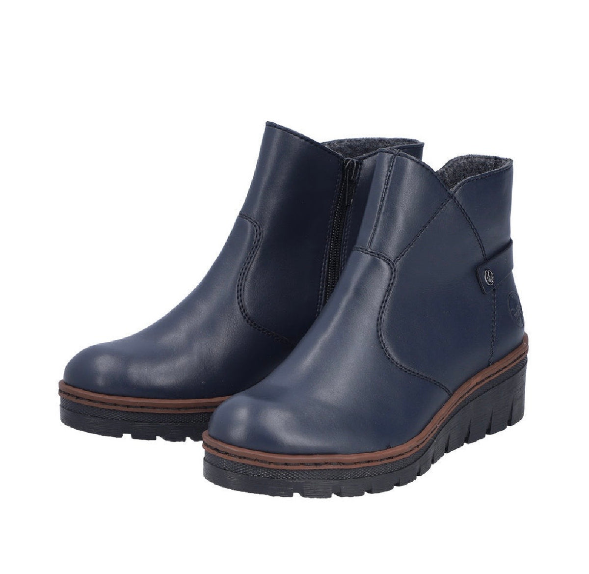 Rieker - Low wedge ankle boot - Rieker X9164