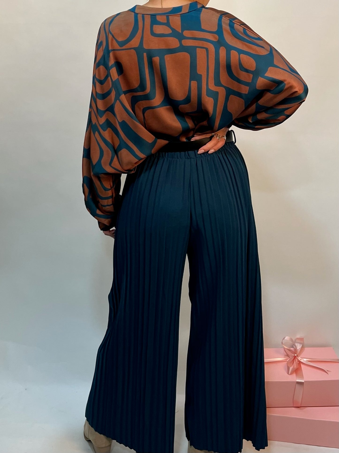 Lipstick - Pleated Trousers - 17097W