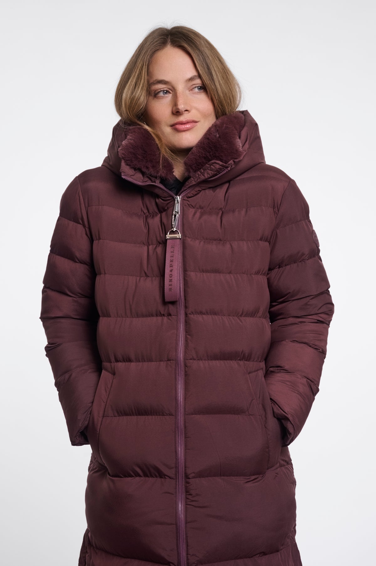 R+P - Coat with detachable collar - R+p Hudson