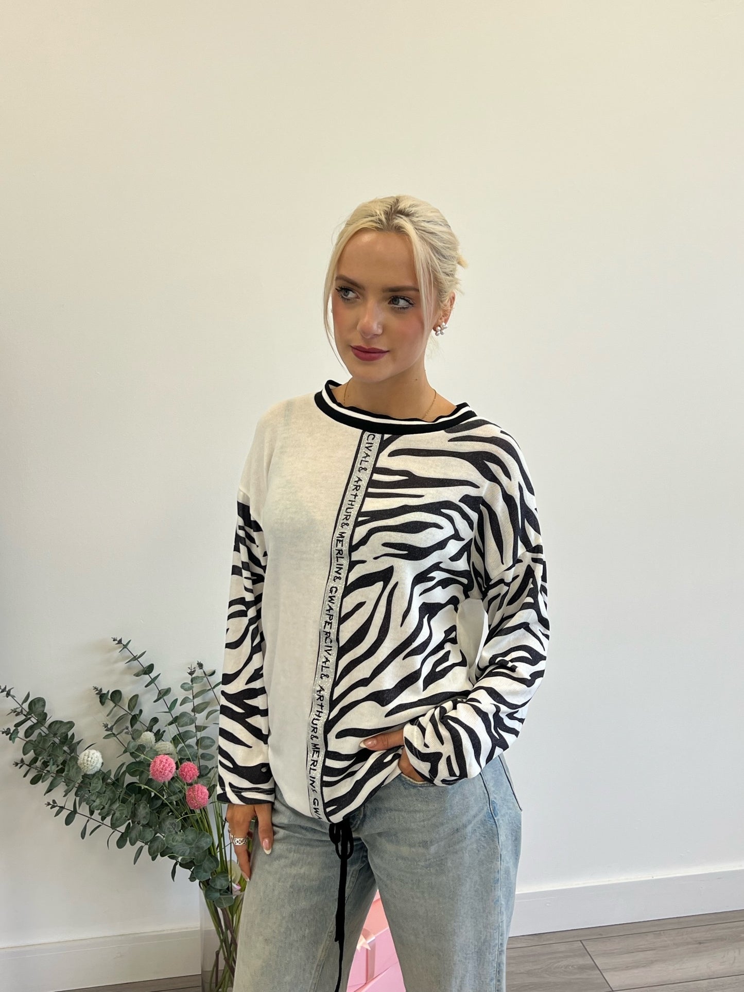 Lipstick - Zebra Print Top - 13146