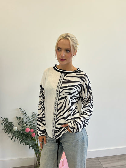 Lipstick - Zebra Print Top - 13146