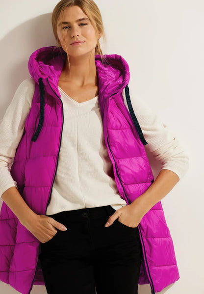 Cecil - Long Padded Vest - 220186