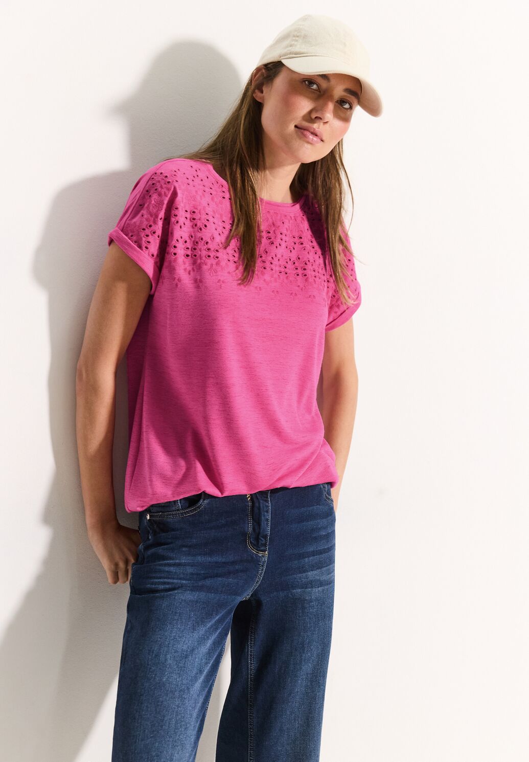 Cecil - Embroidered Top - 321505