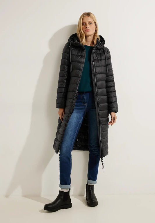 Cecil - Long Quilted Coat - 100812