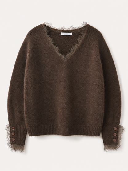 Carole - Lace jumper - Car Vg685