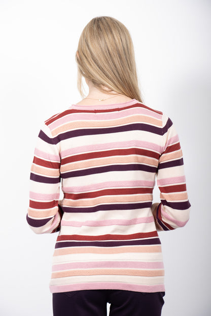 Jessica Graaf - Stripe Knitted Sweater - 26365